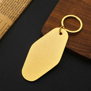 LLavero de metal esmaltado con logo personalizado para habitación de hotel, llavero con número para habitación de hotel - Product Image 6