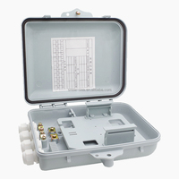 Boîte de séparation optique étanche 2 en 2 en 8 cœurs pour séparateur optique à Cassette 1*8