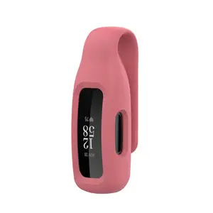 Funda de Repuesto con Clip para Correa para <span class=keywords><strong>Fitbit</strong></span> <span class=keywords><strong>Inspire</strong></span> <span class=keywords><strong>3</strong></span> 2, Funda de Silicona para Reloj Inteligente - Product Image 1