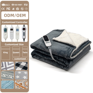 <span class=keywords><strong>Couverture</strong></span> <span class=keywords><strong>chauffante</strong></span> électrique personnalisable en gros, 100-240V universelle, garantie de 2 ans, prix d'usine - Product Image 1
