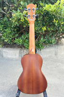 Custom logo Concert Mahogany Ukulele 24Inch Thin Hawaii Guitar Slim String Instrument OEM ODM Aiersi Brand Hot Sale Good Quality