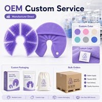 Compresse de gel réutilisable pour les seins avec logo personnalisé, compresse froide pour les seins pour les mères allaitantes, soulagement des gonflements, soin des seins