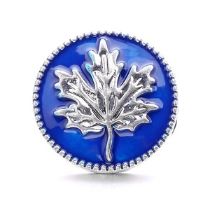 R.Gem. Boutons de bijoux à pression de gingembre interchangeables avec lettres de l'alphabet de 18mm pour bijoux à pression - Product Image 2