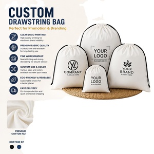 Custom Eco-Friendly Sport <b>Canvas</b> <b>Drawstring</b> Backpack Waterproof Gym Swimming Promotional Event <b>Bag</b> MOQ 200 Pcs 3-5 Day Sample - Product Image 1