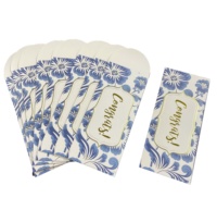Neueste kunden spezifische Design Hari Raya grünes Paket heißes Stempeln Eid Mubarak Umschlag Geld umschlag