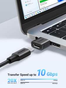 Ugreen อะแดปเตอร์ USB-A USB-C 3แพ็ค10Gbps ตัวแปลง PVC ป้องกันสำหรับแล็ปท็อป iPhone 17/16/15/14/13 Plus Pro MAX iPad Air MINI - Product Image 3