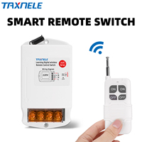 Interrupteur de télécommande intelligent sans fil haute puissance 220V/380V pour pompe à eau industrielle et domestique avec portée de 1 à 5 km