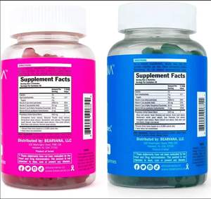 Aurevia OEM/ODM/OBM BEARVANA Gummy Butt and Chest Support Gummy Women Combo Pack Growth Gummy Bearvana Booty Gummy - Product Image 2