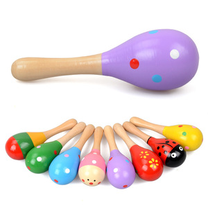 Sandhammer, giocattolo per bambini, Orff, strumento a percussione per neonati e bambini, Sandball, strumento ausiliario per l'insegnamento della musica in legno - Product Image 5