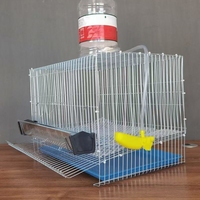 Nouvelle Cage d'Élevage en Plastique pour Poulets, Petits Oiseaux, Cailles, Cailles-d'Inde, Pigeons, Perruches – Cage à Pondoir à Haute Productivité