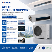 Climatiseur encastré au plafond GREE U-Match 10,1 kW avec système de pompe à chaleur pour hôtel, bureau, magasin et appartement (CVC)