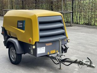 Compresseur d'air à vis quatre cylindres 7 bars, moteur Kubota, pompe diesel portable, vente directe usine