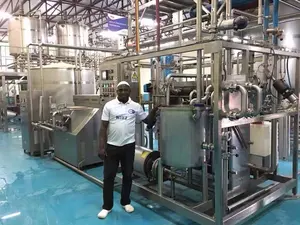 Pasteurizador máquina de fazer suco, linha de produção de suco