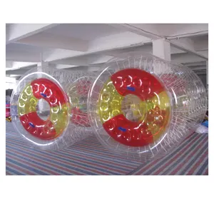 SZL ลูกกลิ้งทรงกระบอกสำหรับเล่นกีฬาทางน้ำ,ลูกบอล Zorb ลูกบอลทำให้พองได้ลูกบอลลูกกลิ้งสำหรับเดิน