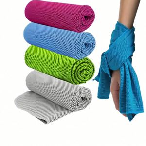 Toalla Deportiva de Microfibra Personalizada, de Secado Rápido, Transpirable, Absorbente de Sudor, Enfriadora, de Color Sólido, Ideal para Fitness - Product Image 4