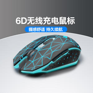 Ratón inalámbrico para juegos, 6 botones, 2,4G, USB, óptico, silencioso, para ordenador portátil y de escritorio - Product Image 2