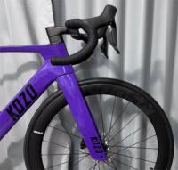 Bicicleta de Carretera Aerodinámica de Fibra de Carbono KOZO, Venta Directa de Fábrica, Frenos de Disco Hidráulicos SHIMANO UT DI2, Bicicleta de Carreras Ligera OEM