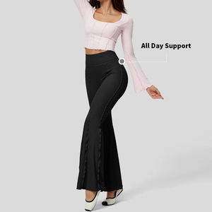 Mujeres Scrunch V Cintura Scrunch Butt Lifting Pantalones Fitness Gym Wear Yoga Wear Pantalones Entrenamiento Deportes Yoga Leggings con bolsillos - Product Image 2