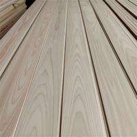 Panneaux muraux en bois de cyprès japonais, planches de plafond en Hinoki massif T&G, décoration intérieure, panneaux muraux en bois