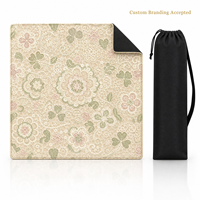 Tapis de Mahjong en Jacquard de Luxe Moderne avec Bordures Renforcées et Sac de Rangement – OEM, Marque Privée, Image Personnalisée Disponible, Vente en Gros pour le Poker
