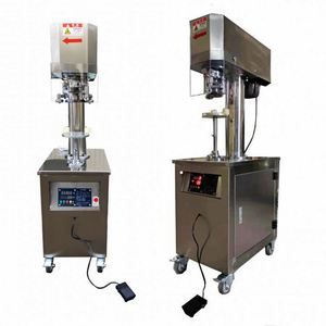 Tebak lọ thủy tinh chân không niêm phong máy <span class=keywords><strong>mini</strong></span> cup niêm phong dọc điện nhôm bia Soda thép không gỉ có thể đóng nắp máy - Product Image 6