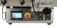 Machine d'étiquetage de table électrique semi-automatique MT-100 avec pompe à moteur PLC pour bouteilles de 10 à 100 ml, flacons compte-gouttes, vin et huiles essentielles