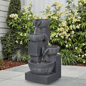 Đài Phun Nước Đá Trang Trí Ngoài Trời Và Trong Nhà - Product Image 2