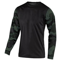 Jersey Downhill T-Shirt Mountainbike Motorrad Trikot Herren Fahrrad Radfahren Tragen Rad trikot Langarm Downhill