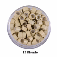 1000PCS Nano Silikon gefütterte Micro Ring Haar verlängerung perlen für Nano Tip Human Hair Extension Tool 5,0x3,0x3,0mm Verlängerung perlen