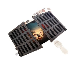 Paillasson rectangulaire en fibre de polyester pour Halloween, résistant à l'usure, pour usage intérieur, en velours cristal, 1 pièce - Product Image 5