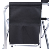 Chaise de directeur en métal acier aluminium
