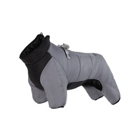Juicepet Manteau d'hiver pour chien, chaud, coupe-vent, imperméable, réfléchissant, en polyester imprimé, combinaison de neige matelassée à quatre pattes