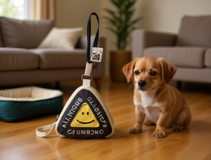 Borsa da Viaggio per Animali Domestici in Tela a Forma di Triangolo con Chiusura a Nodo Singolo Traspirante - Product Image 2