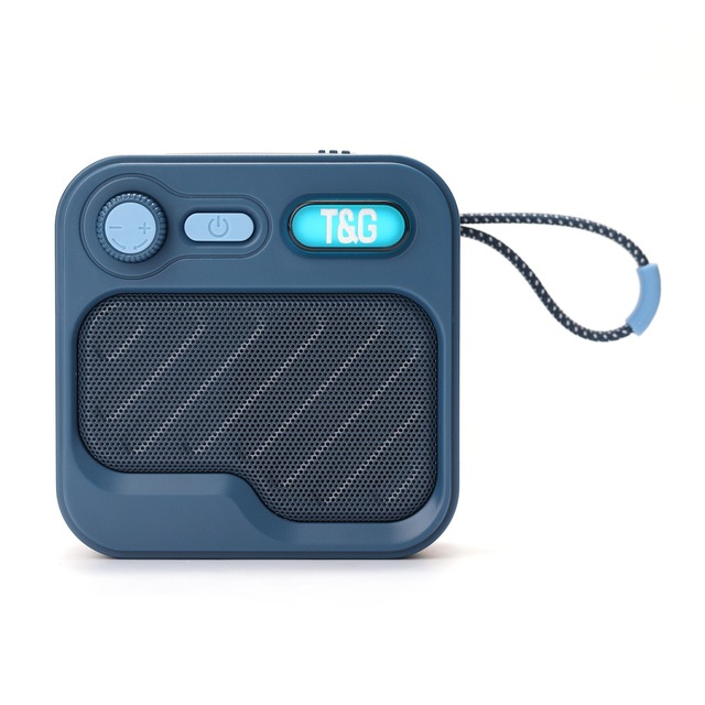 TG701 Wireless 5.3 Speaker Outdoor Portable TWS Subwoofer 5W RGB LED Lighting Built-in Mic Display Screen Full-Range Battery