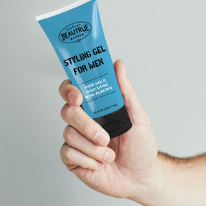 <span class=keywords><strong>Mousse</strong></span> Coiffante <span class=keywords><strong>Homme</strong></span> à Tenue Forte aux Extraits Naturels d'Herbes, Crème Coiffante Écologique en Gros, Gel Coiffant Marque Privée - Product Image 1