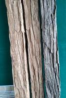 Poutres artificielles en gros, faux poutres en bois, poutres décoratives rustiques vintage en polyuréthane naturel, faux poutres en pierre PU pour plafond