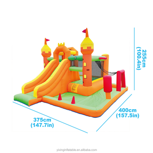 Nhà Máy bán hàng trực tiếp <span class=keywords><strong>Inflatable</strong></span> thư bị trả lại Nhà trượt nước Combo thương mại lâu đài bouncy nhảy lâu đài cho trẻ em - Product Image 2