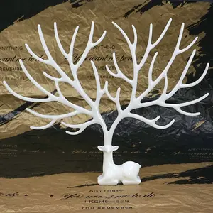 Y77 Deer antler tree branch jewelry resin mold Jewelry display stand Silicone molds