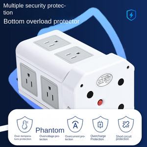 Nuevo estilo Surge ProtectorOutlets Puertos USB Cable de extensión Enchufe de estación de salida múltiple - Product Image 4
