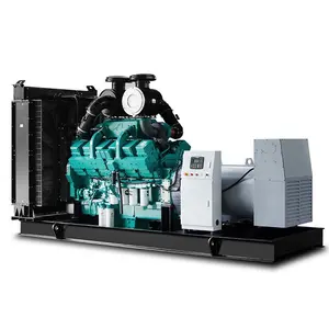 60hz 400v 3 fasi 1500kw generatore diesel 1500kw power plant con CCEC Cumins motore KTA50-G9