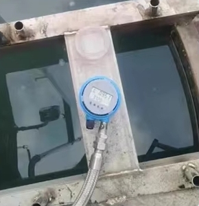 带液晶显示器和RS485 4-20mA传感器的无线超声波0-20米水位计液位计 - Product Image 5