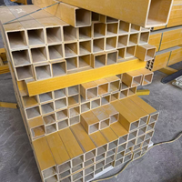 Poutre en I en PRV pultrudé robuste à haute capacité de charge, poutre en H en PRV pour support structurel de tour de refroidissement