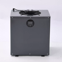 WiFi smart control air source pompe à chaleur de piscine 10-28 Kw chauffe-refroidisseur villa bain à remous bain de glace pour moyen-orient titane anticoroson
