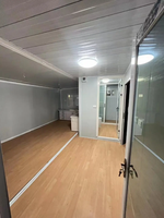 Maisons conteneurs extensibles personnalisables de 20 pieds avec structure en acier traditionnelle, faciles à installer, fabriquées en Chine