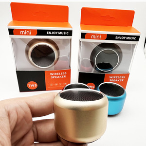 Mini haut-parleur <span class=keywords><strong>Bluetooth</strong></span> personnalisé Boîte de son portable sans en alliage d'aluminium Options personnalisables Haut-parleur - Product Image 6