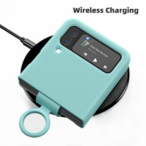 Coque de téléphone en Silicone liquide antichoc de haute qualité pour <span class=keywords><strong>Samsung</strong></span> Z <span class=keywords><strong>Flip</strong></span> 3 4 5 6 avec porte-anneau Design Ins pour <span class=keywords><strong>Samsung</strong></span> Z <span class=keywords><strong>Flip</strong></span> - Product Image 6