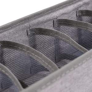 Cajas de almacenamiento plegables para calcetines, organizador de cajón, lencería, para el hogar, 3 paquetes - Product Image 4