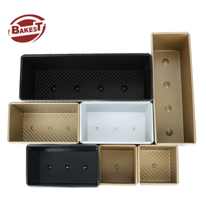 Bakest bakeware không dính Ổ Pan với nắp Pullman bánh mì nướng khay sóng bánh mì nướng bánh mì Hộp khuôn với trượt nắp Nắp - Product Image 6