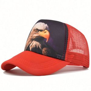 Gorras de béisbol estilo punk al por mayor con estampado en relieve, formales, de 5 paneles, con corona alta, espalda de malla y espuma, tipo trucker, comunes. - Product Image 6