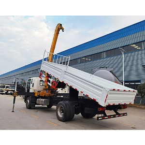 Camión Volquete Foton Diésel 4x2 Euro 3 con Grúa de Brazo Plegable de 6.3 Toneladas en Venta - Product Image 6